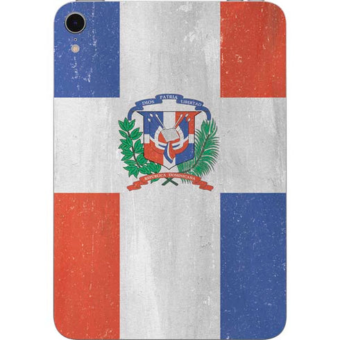 Dominican Republic Flag Faded Apple iPad Mini Skin